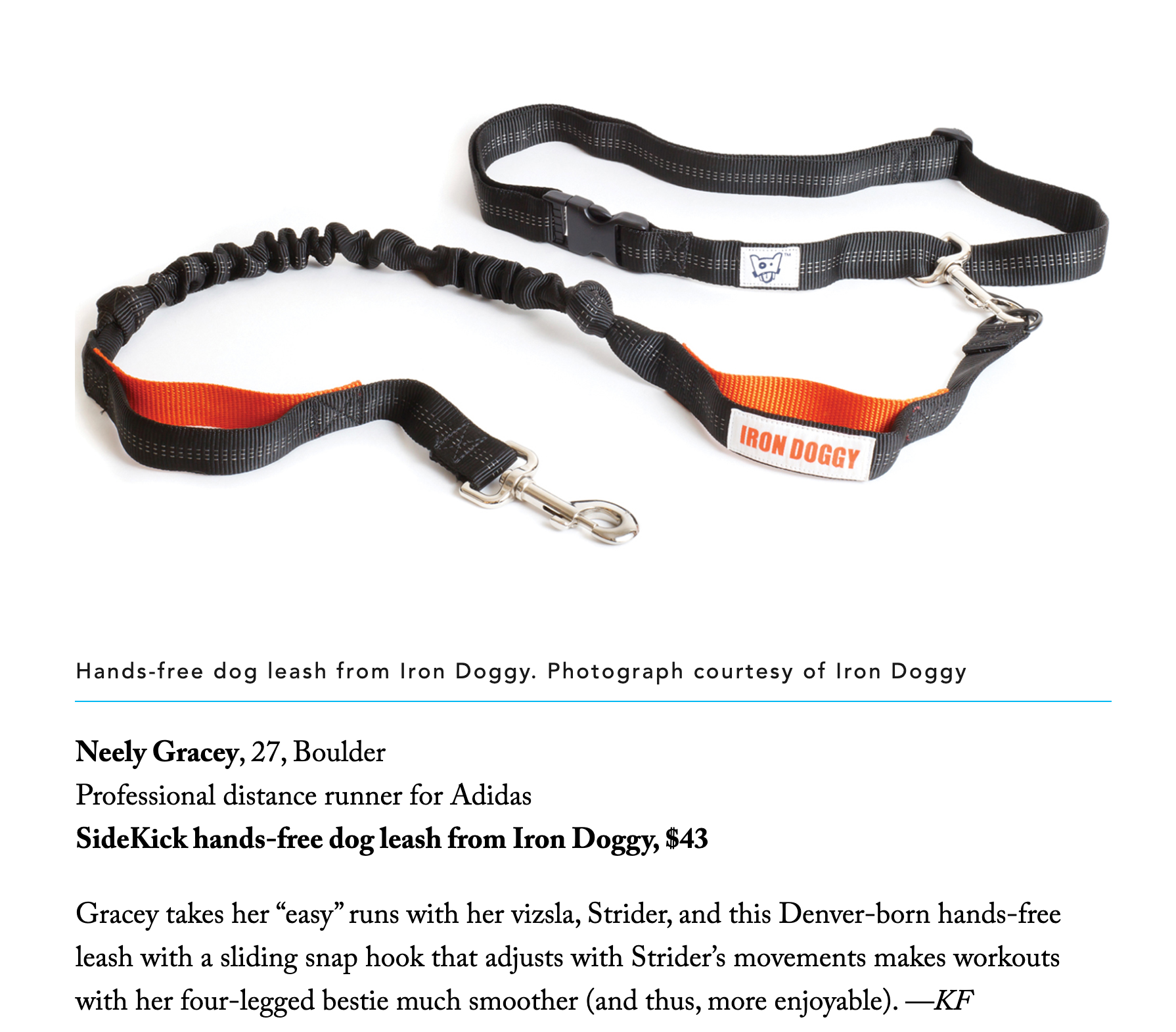 Iron Doggy™ is in 5280 Magazine's "Ultimate Guide to Running"