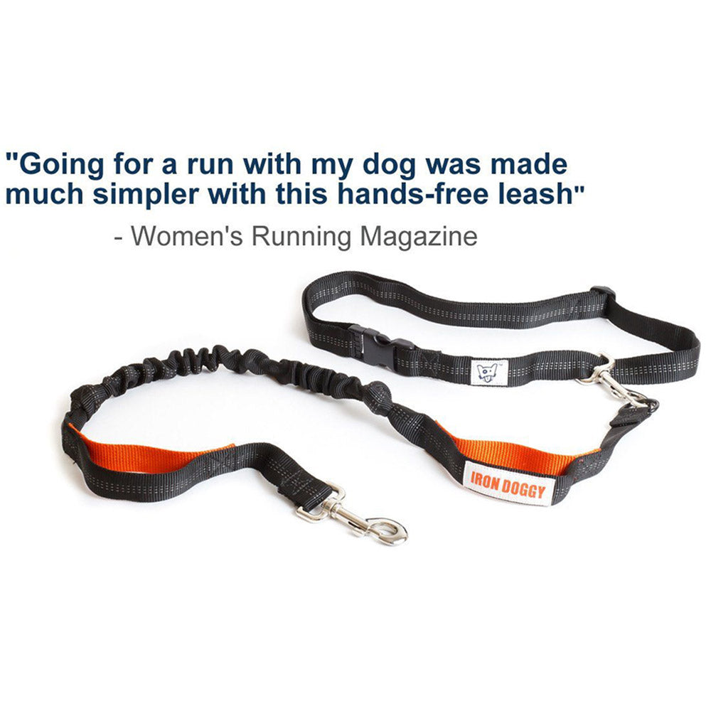 Runner's Choice by Iron Doggy Best Dog Leash Running Iron Doggy™